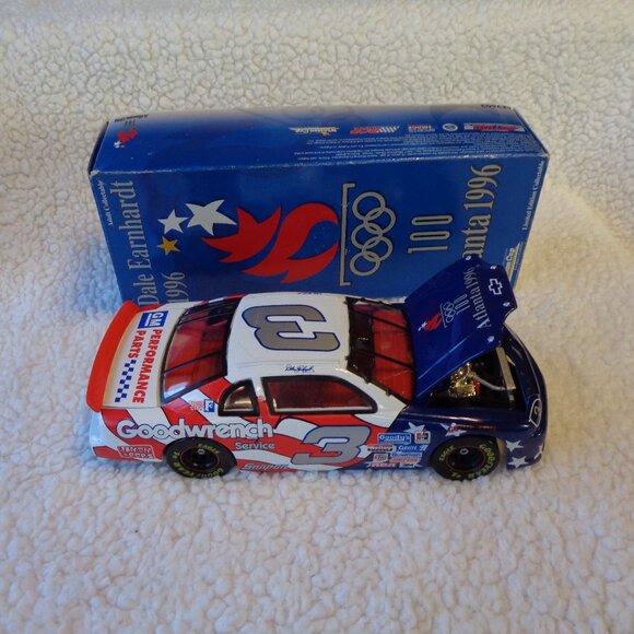 Dale Earnhardt #3 Goodwrench 1996 Atlanta Olympic 1/24 Action Diecast Car - Picture 1 of 11